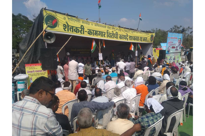 किसान आंदोलन kisan andolan maharashtra singhu tikri ghazipur border