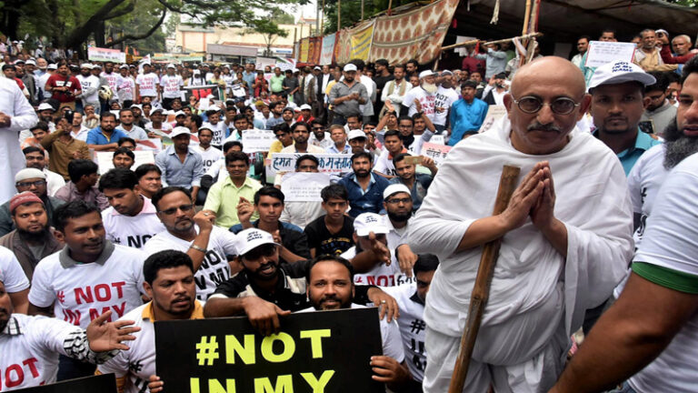 Citizens protest against mob lynchings in Jharkhand