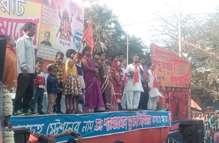 Bengal journalists Hindu Samhati attack
