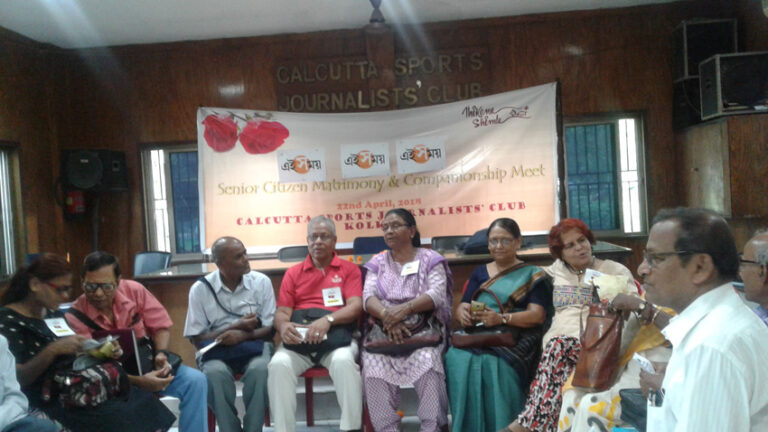 Second Innings of companionship for Kolkata’s seniors