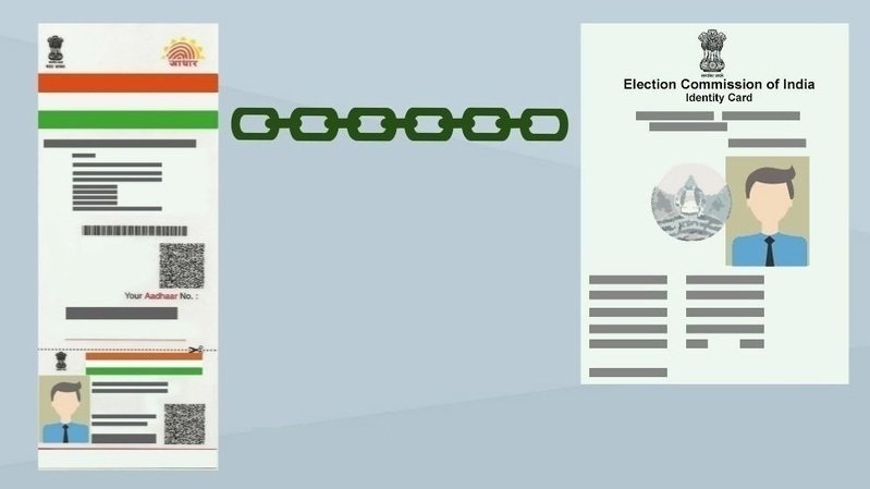 aadhaar voter ID BJP election commission