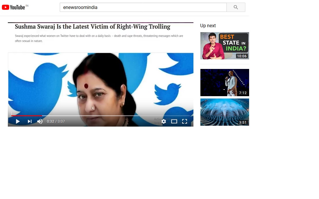 crime against women india thomson reuters sushma swaraj