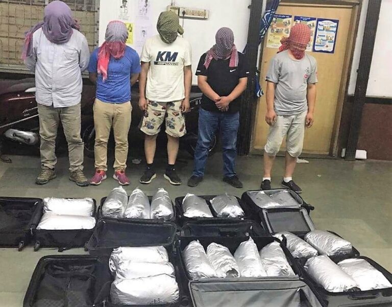 Five Chinese nationals arrested with worth Rs 40 crores banned drugs in Kolkata
