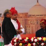 ashok gehlot sachin pilot congress Rajasthan election results BJP