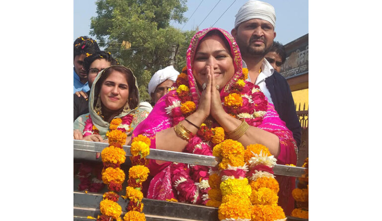 Meet the Meo-Muslim woman, who bags the maximum votes by any candidate in Rajasthan elections