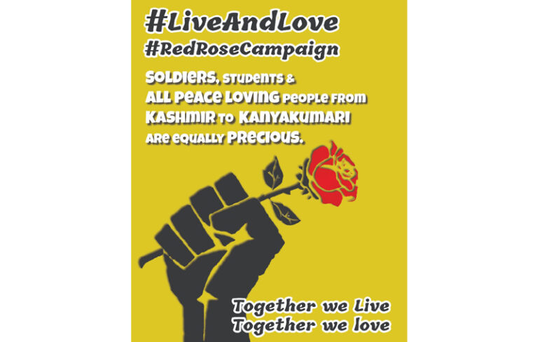 Red Rose Movement to nip hatred begins from Kolkata