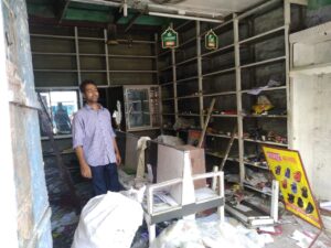 kakinara bhatpara west bengal riots loots BJP Mamata Banerjee
