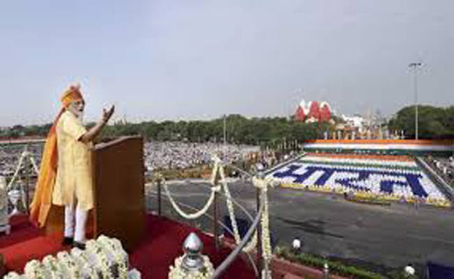 One nation one election leader Balakot Jammu and Kashmir pm narendra modi independence day speech