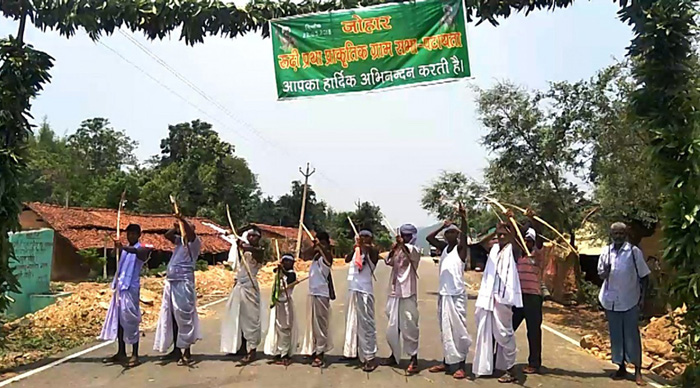 pathalgadi PESA Gram Sabha Khunti Jharkhand adivasis tribals