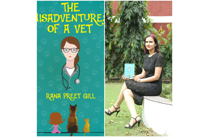 veterinarian rana preet gill writer author veterinary The Misadventure Of A Vet dog doctor