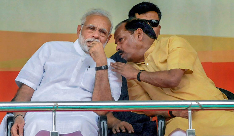 रघुबर दास झारखंड पीएम नरेंद्र मोदी भाजपा के विधायक भारतीय जनता पार्टी