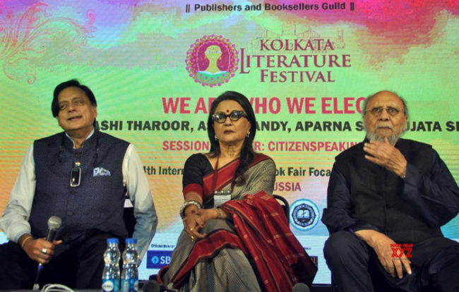 anti-caa nrc kolkata book fair bjp Shashi Tharoor
