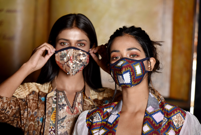 corona virus covid-19 fashion designer masks
