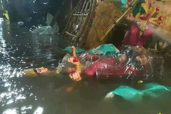 cyclone amphan idols durga puja lockdown artisans