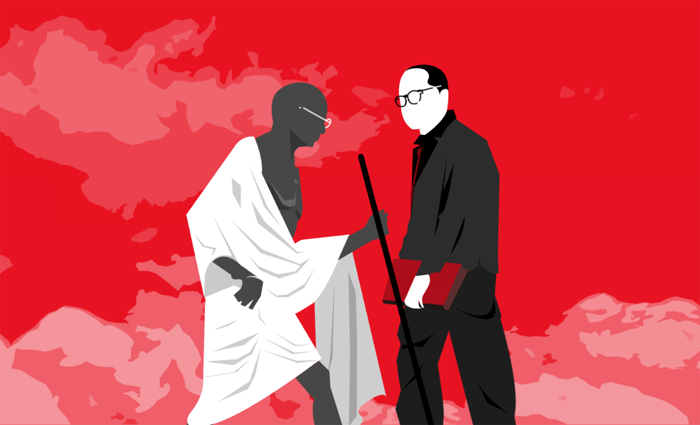 जॉर्ज फ्लॉयड महात्मा गाँधी नस्ल और जाति नस्लवादी या जातिवादी बीआर आंबेडकर