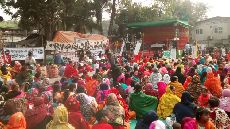 women farmers mahila kisan diwas bengal kolkata protest farm laws bills