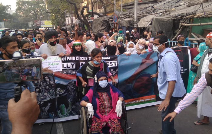 Farmers-Protest-Kolkata west bengal activists farmers delhi boarders tractor rally
