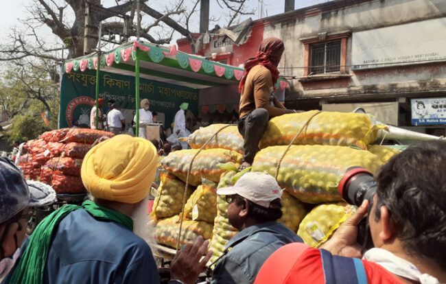 singur tata factory bengal elections farmers protest Kisan Mahapanchayat farmer leaders