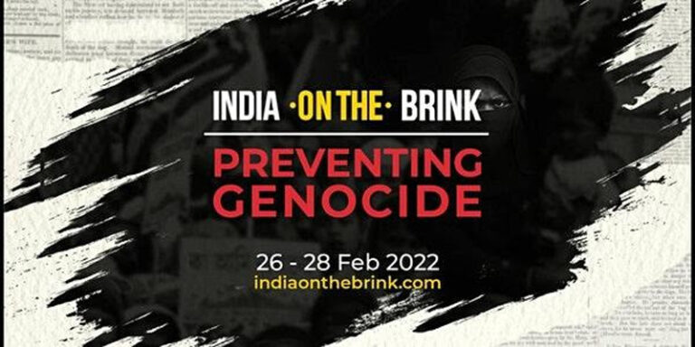 Global Coalition To Hold Conference to Prevent Genocide in India