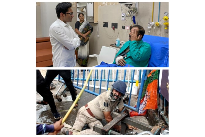 TMC’s Abhishek Banerjee blazes a gun at BJP for the violence unleashed during Nabanna Abhiyaan