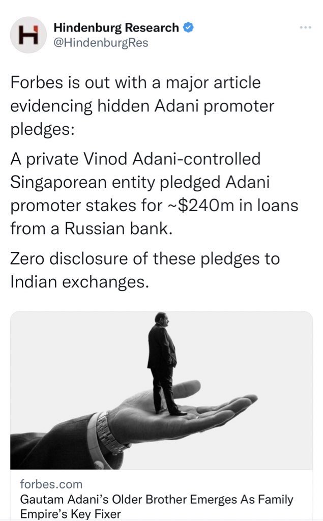 forbes on adani brother vinod offshore companies
