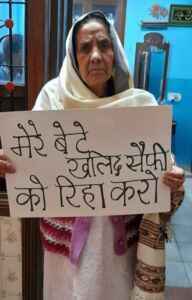 social activist khalid saifi nargis anti-caa protests mother