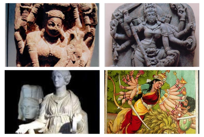 goddess durga puja pujo devi hindu pantheont art