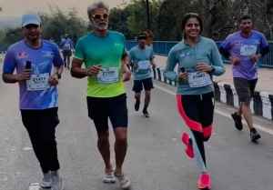 half-marathon fitness icon milind soman bhopal