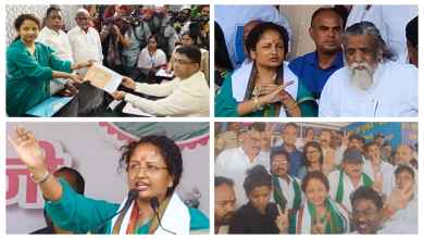 कल्पना सोरेन Kalpana Soren Hemant Soren JMM INDIA bloc Gandey bypoll