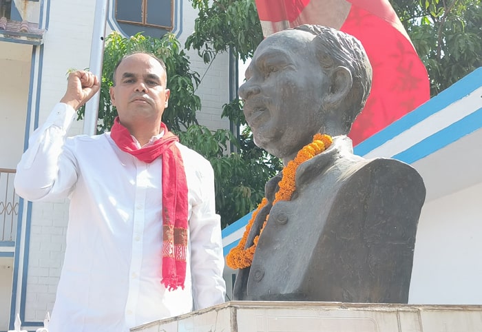 vinod singh koderma india bloc candidate cpiml