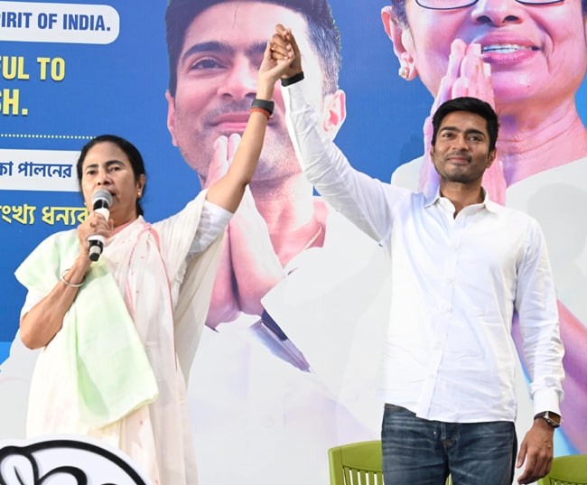 মমতা বন্দ্যোপাধ্যায় বেঙ্গল লোকসভা নির্বাচনের ফলাফল টিএমসি