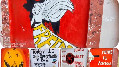 political crisis in bangladesh indian media propaganda wall graffiti