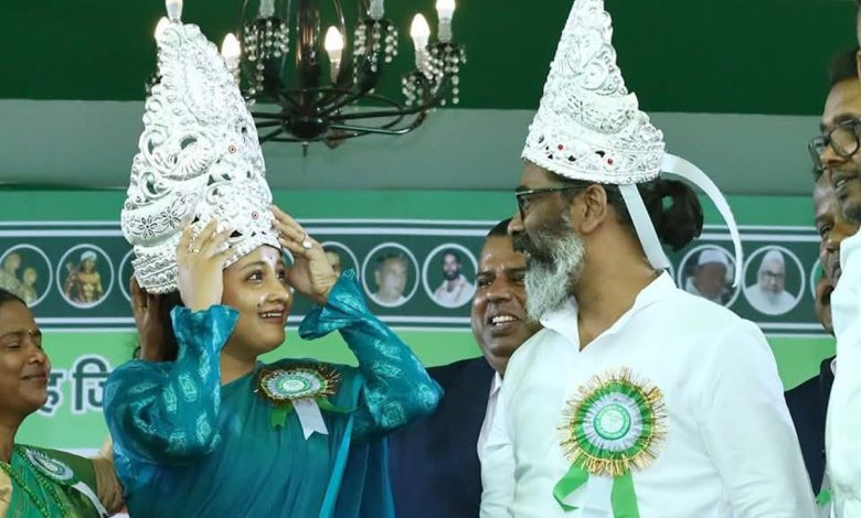 hemant soren demands dues jmm giridih kalpna soren