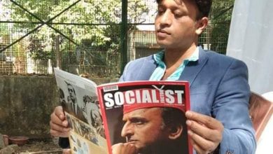 author-activist frank huzur samajwadi party