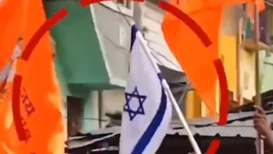 ram navami in Bengal bjp rama navami ramnavami israeli flag saffron
