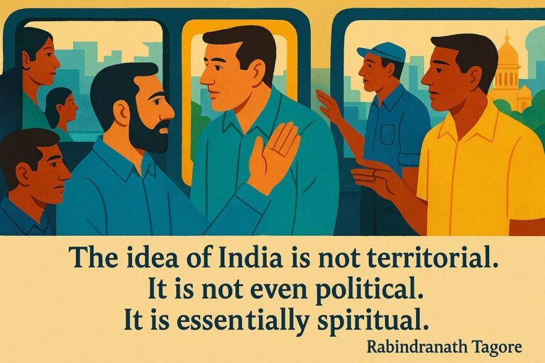 Tagore’s India vs Today’s Reality: How a Kolkata Bus Ride Exposed the Nation’s Cracks