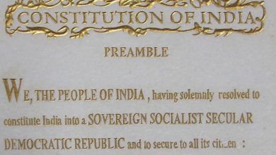 Indian constitution secularism socialism hindutva bjp rss right wing