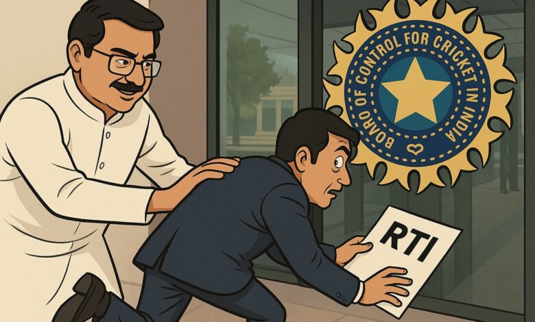 sports governance bill bcci rti government transparency