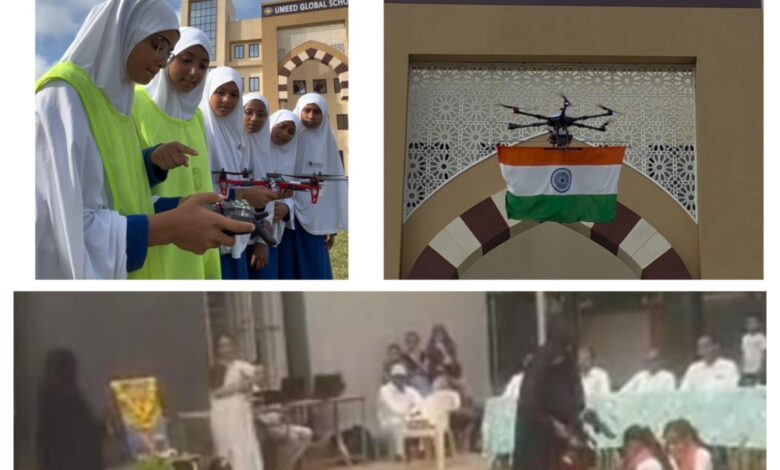 islamophobia in gujarat schools bengal umeed global school drone tricolour