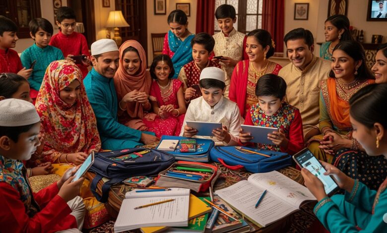 Muslim children education parents home schools ptm