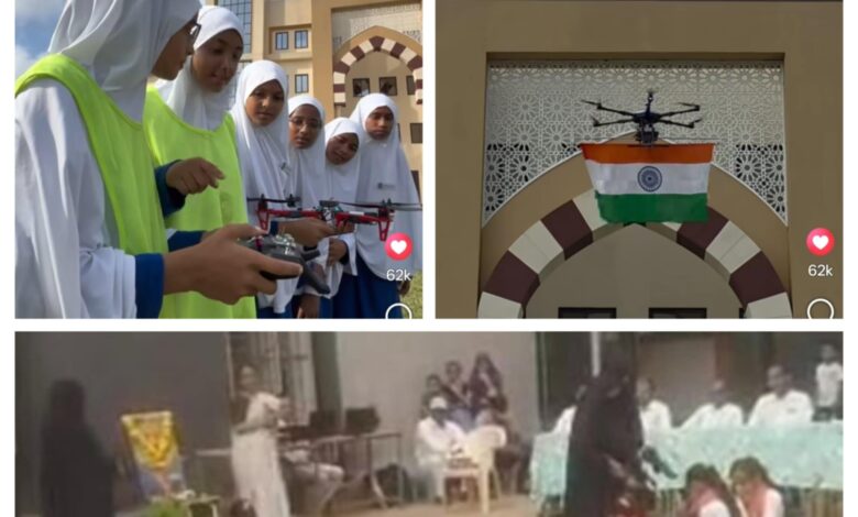islamophobia in gujarat schools bengal umeed global school drone tricolour