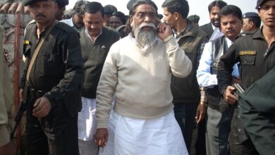 शिबू सोरेन 'गुरुजी' झारखंड Jharkhand shibu soren guruji