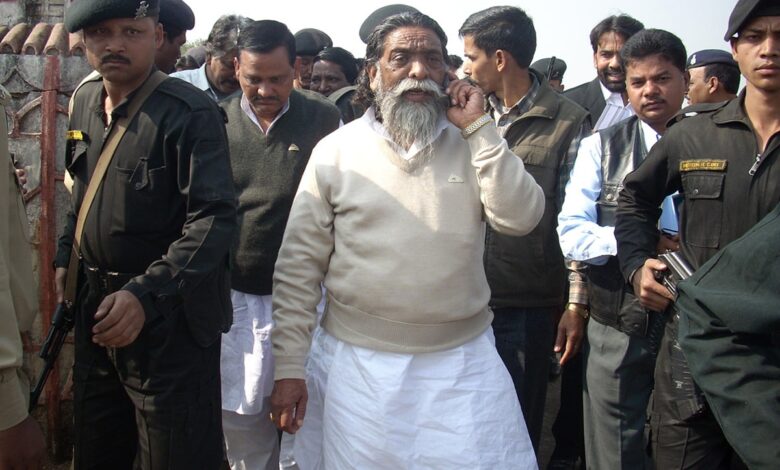 शिबू सोरेन 'गुरुजी' झारखंड Jharkhand shibu soren guruji