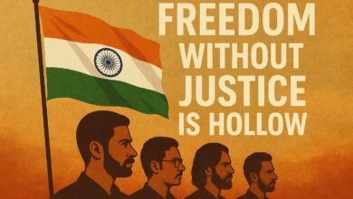 Indian independence day celebration 15 august justice equality freedom
