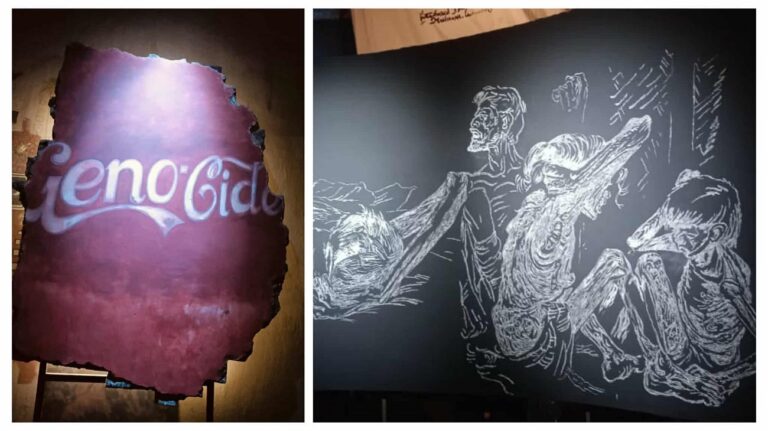 From 1943 Bengal to 2025 Gaza: Behala Friends’ Durga Puja Strikes a Chord