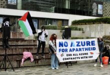 microsoft amazon google us tech gaza genocide israel palestine