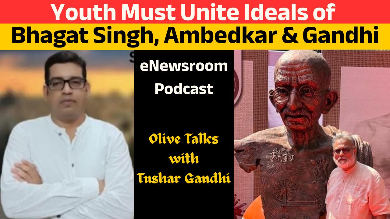 mahatma gandhi and today india tushar gandhian values ideology bulldozer justice system Rahul Gandhi PM Modi