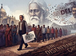 Aliah University professor deleted voter list bengal rights SIR crisis