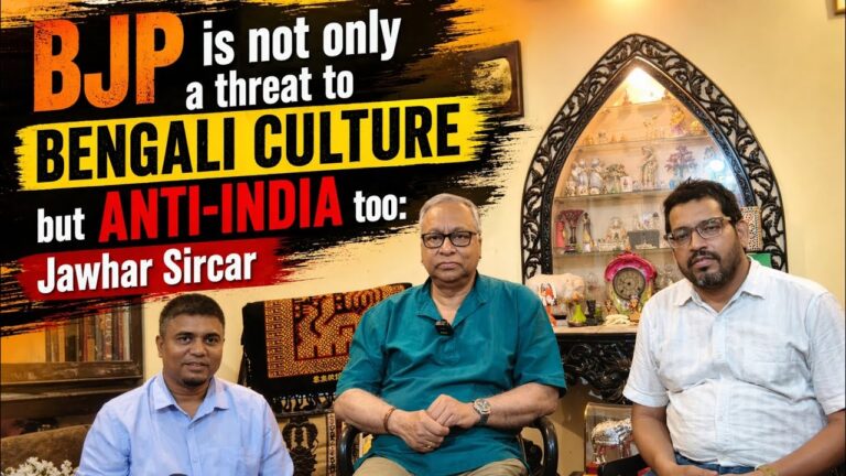 “Bengal Won’t Accept Imposed Rule”: Jawhar Sircar’s Strong Message to Voters