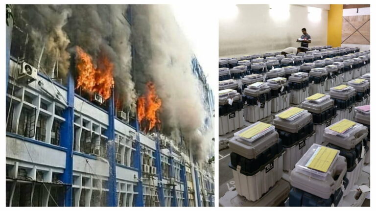 Up in Flames: Why 4,000 Burned EVMs Rekindled a Democratic Crisis